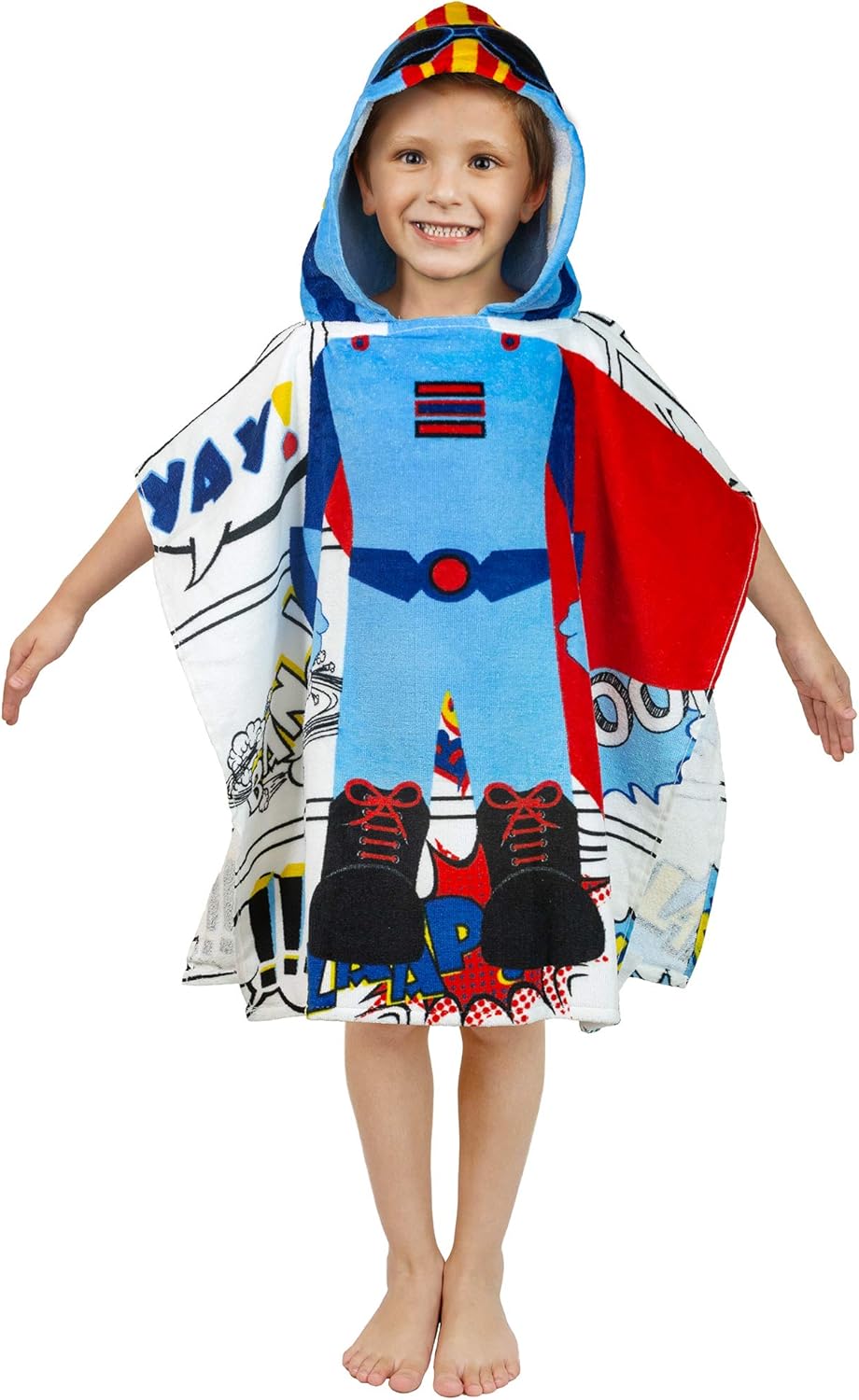 beach poncho child