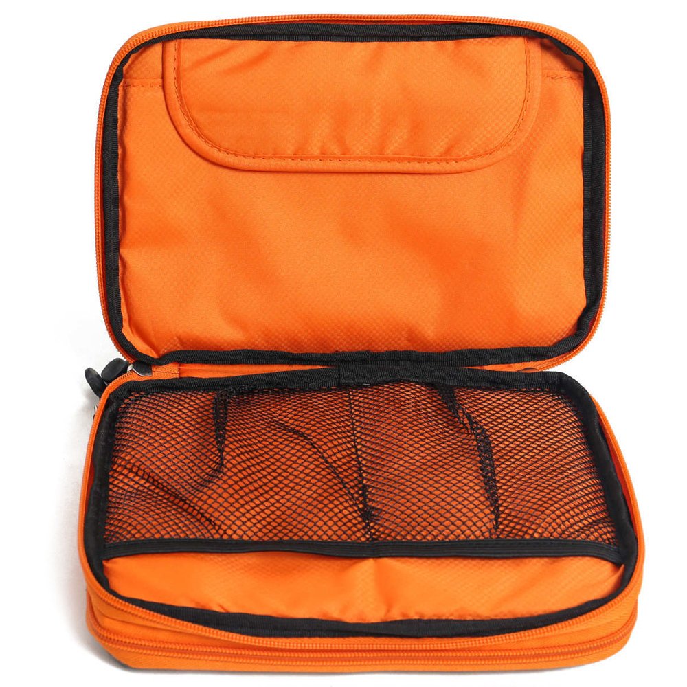 Elvoes Electronics Accessories Case, Waterproof Portable Cable Organizer Bag, Multifunctional Travel Digital Accessories Storage Bag for Pen Hard Cables Earphone Ipad Iphone