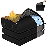 Foot Rest Under Desk for Office Use, Gel Memory Foam Foot Stool with 3 Adjustable Heights and Feet Warm Pocket for Back, Hip,