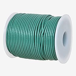 GENIQUE Real/Genuine Round Leather String Cord for