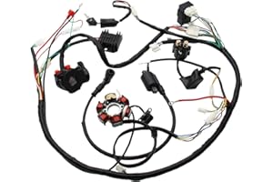 YD-PS001 Full Electrics Stator Wiring Harness CDI Coil Solenoid for GY6 125cc 150cc ATV Quad Buggy Go Kart