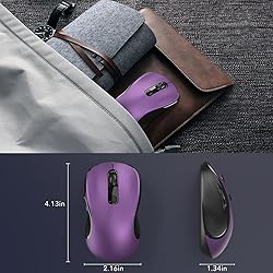 Deeliva Wireless Mouse, Computer Mouse Wireless