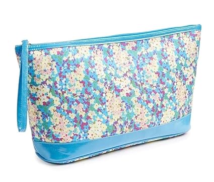 Amazon Com Raymond Waites Travel Cosmetic Bag Grey Beauty