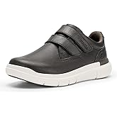 FitVille Shoes for Men Extra Wide, Straps Diabetic Shoes for Men Slip on, Casual Wide Dress Sneaker for Walking, Easy On and Off, Swollen Feet