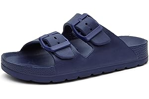 Weestep Boys Girls Toddler Little Kid Lightweight EVA Double Adjustable Strap Sandal