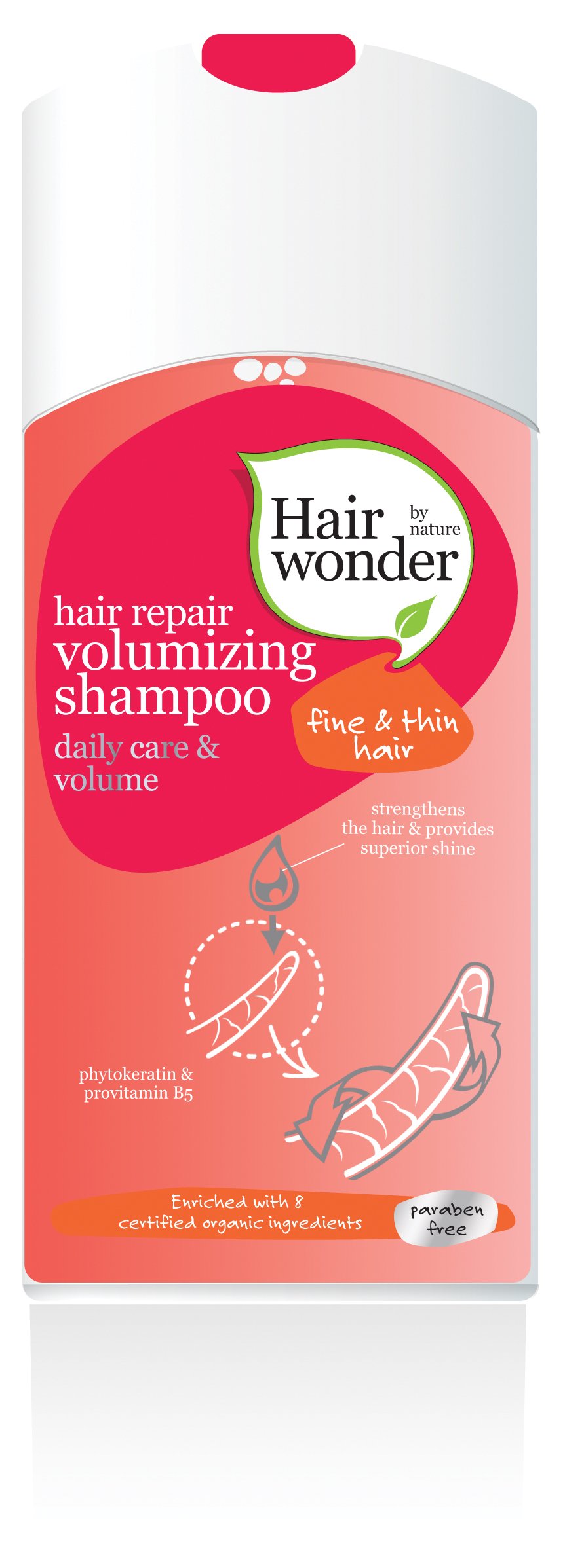 Hairwonder by Nature Volumizer Shampoo 200ml