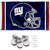 New York Giants Helmet Banner and Tapestry Wall Tack Pads