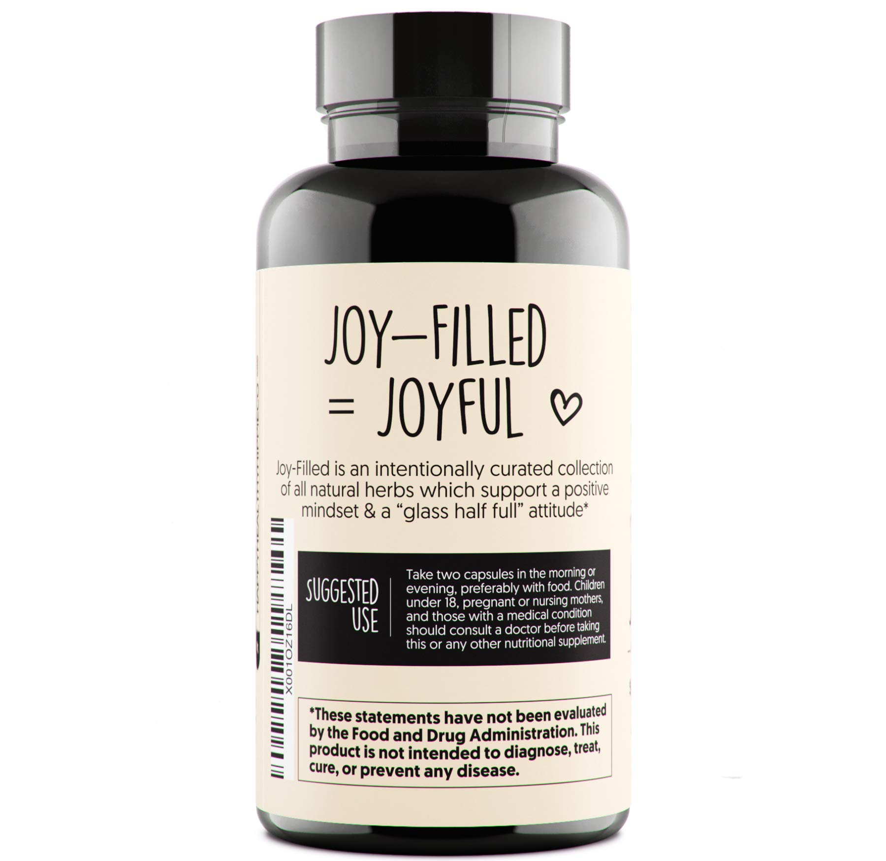 JoyFilled 100 PlantBased Supplement for Anxiety & Depression