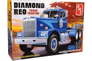 AMT Skill 3 Model Kit Diamond REO Truck Tractor 1/25 Scale Model AMT1500