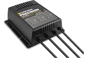 Minn Kota Precision MK-345PCL On-Board Marine Battery Charger – 3 Banks, 15 Amps Each