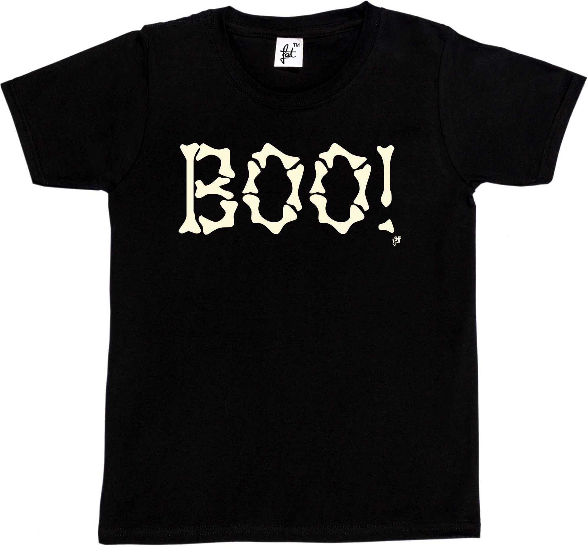 Fancy A Snuggle Boo! Scary Halloween Scare Made of Bones Kids Boys/Girls T-Shirt