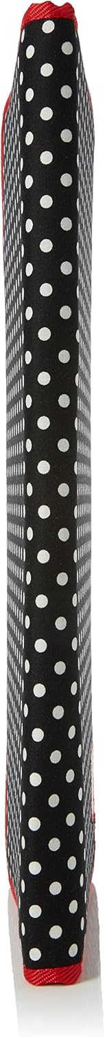Prym - Polka Dots Black-White (20 x 43cm) Knitting Needle Case - 1 Unit, 43x20x3 cm, Black, White, Red - Image 4