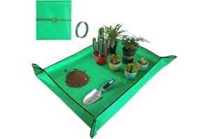 HNXTYAOB Large Repotting Mat for House Plants Transplanting Control Mess 39.5"x 31.5" Portable Potting Tray Planting Gardening Mat Garden Gifts for Women Men Pant Gifts for Plant Lovers