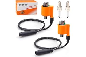 ZOZOYE 2 Set Ignition Coil + Spark Plug & Cap for Kawasaki Teryx4 800 KRT800 Teryx 800 KRF800 Teryx4 750 KRT750 Teryx 750 KRF750 Brute Force 750 KVF750 4x4i 2008-2023