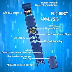 2 PCS TDS Meter-Digital Water Tester, Dissolved