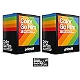 Polaroid Originals Go Instant Color Film - Black Frame - for The Polaroid GO Camera - 2 Double Packs with Cloth (32 Photos)