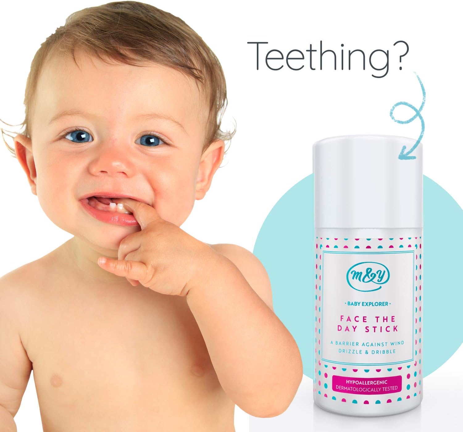 Mum & You Baby Face the Day Stick, Natural baby Moisturiser with Sunflower, Coconut Oil & Shea Butter, Soothes Eczema - Image 4