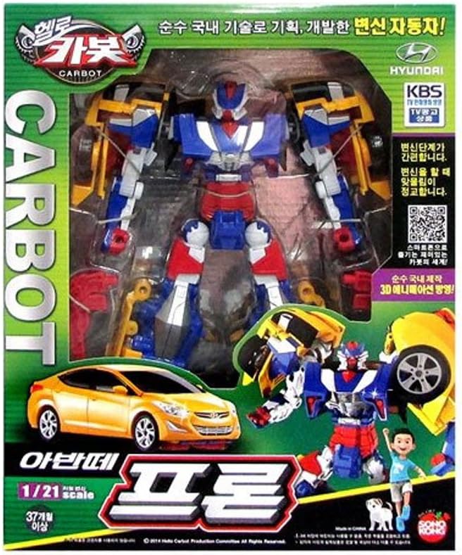 Hello Carbot Avante Pron Transforming Robot Transformer Animation Toy 1:21 scal