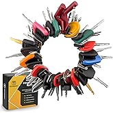55 Heavy Equipment Keys Master Set, Construction Machine Ignition Key for Cat Caterpillar John Deere Komatsu Volvo Bobcat Kubota JCB Case New Holland Hitachi Hyster Yanmar Takeuchi