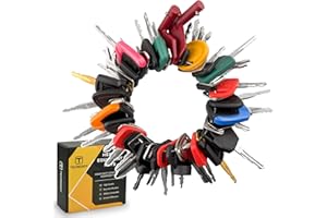 TECREDDY 55 Heavy Equipment Keys Master Set, Construction Machine Ignition Key for Cat Caterpillar John Deere Komatsu Volvo Bobcat Kubota JCB Case New Holland Hitachi Hyster Yanmar Takeuchi