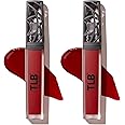 The Lip Bar - Nonstop Liquid Matte Lipstick 2-Pack, Bawse Lady (Blue Red) - High Pigment - One Swipe - Long Lasting - Jojoba Oil & Vitamin E - Vegan & Cruelty Free - Makeup & Cosmetics - .24 fl oz