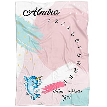 narwhal baby blanket