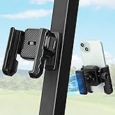 KEMIMOTO Magnetic Golf Cart Phone Holder, Tractor Phone Mount Compatible with Kubota Tractor, EZGO, Club Car, 360° Rotatable Golf Phone Caddy for iPhone/Galaxy/Google Pixel & More Cellphone