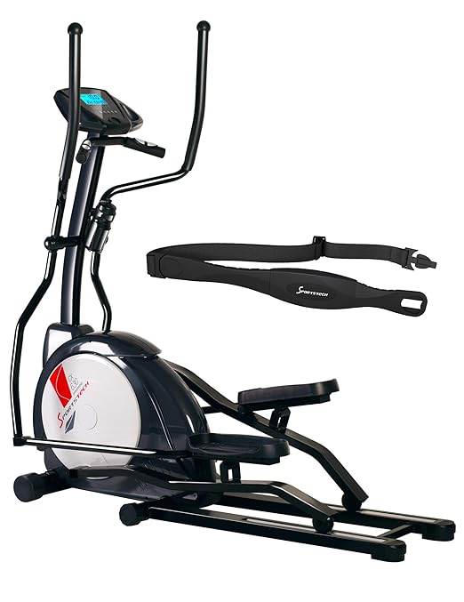 title=Sportstech CX630 Cross-trainer professionale con movimento ellittico di corsa,