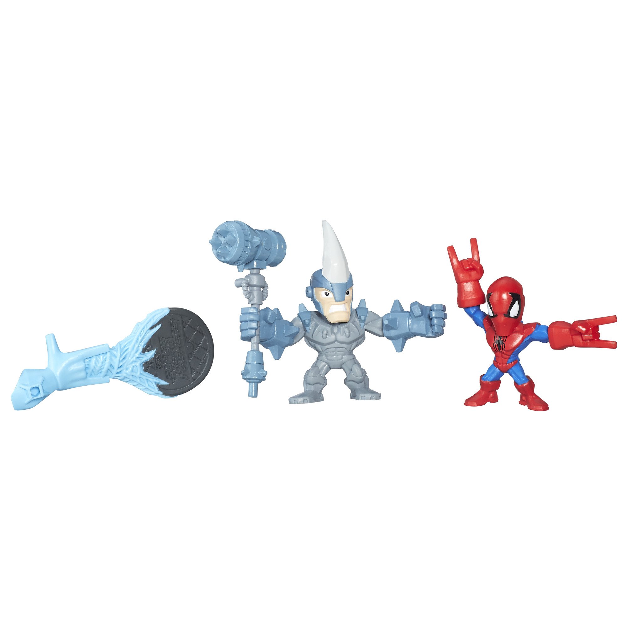 Marvel Super Hero Mashers Micro Spider-Man vs Rhino 2-Pack