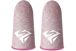 Finger Sleeves for Gaming,Thumb Sleeves Mobile Gaming Finger Protector,Breathable Fingertips Finger Cover,Non-Scratch Sensiti