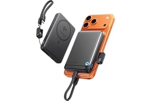 INIU Power Bank for Magsafe, Slimmest Original Qi2 Certified 15W Magnetic Power Bank 10000mAh, Fast Charging 45W Portable Cha