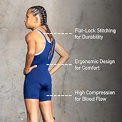 Elite Sports Kids Wrestling Youth Singlet, Standard