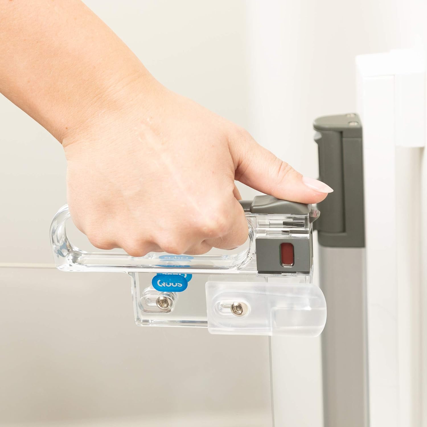 qdos crystal baby safety gate