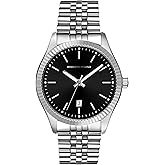 Roberto Marino Men’s Luxury Watch – Gold Stainless Steel, Japanese Quartz, Blue Dial, 3 ATM Water Resistant