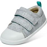Ten Little First Walker Baby Shoes &amp; Toddler Shoes for Boys &amp; Girls - Lightweight, Breathable Cotton Baby Walking Shoes - Non-Slip, Wide-Feet Walking Shoes for Babies