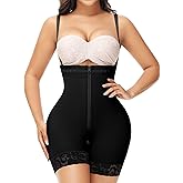 SHAPSHE Fajas Colombianas Moldeadoras Post Surgery Stage 2 Compression Garment Butt Lifting Full Body Shaper with Zipper