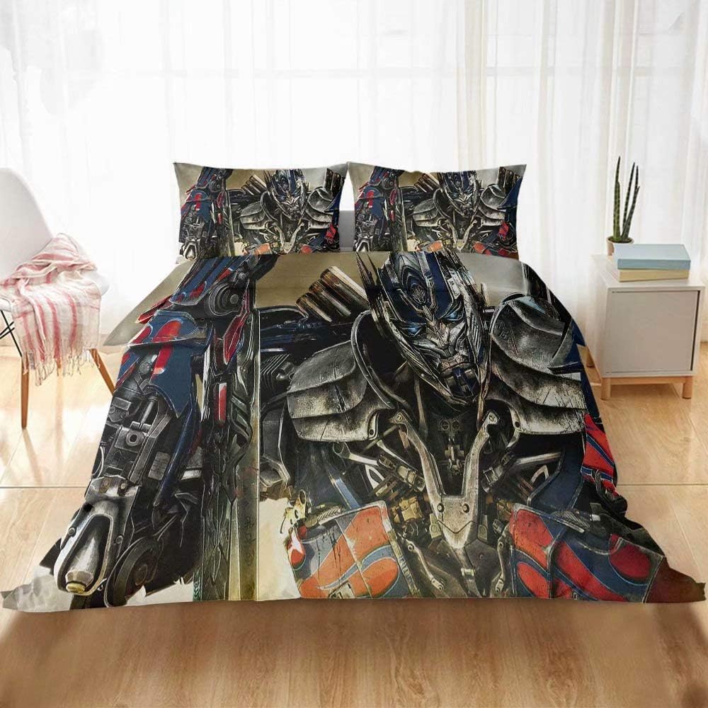 Transformers Duvet Cover Sets for Boys Girls Bumblebee