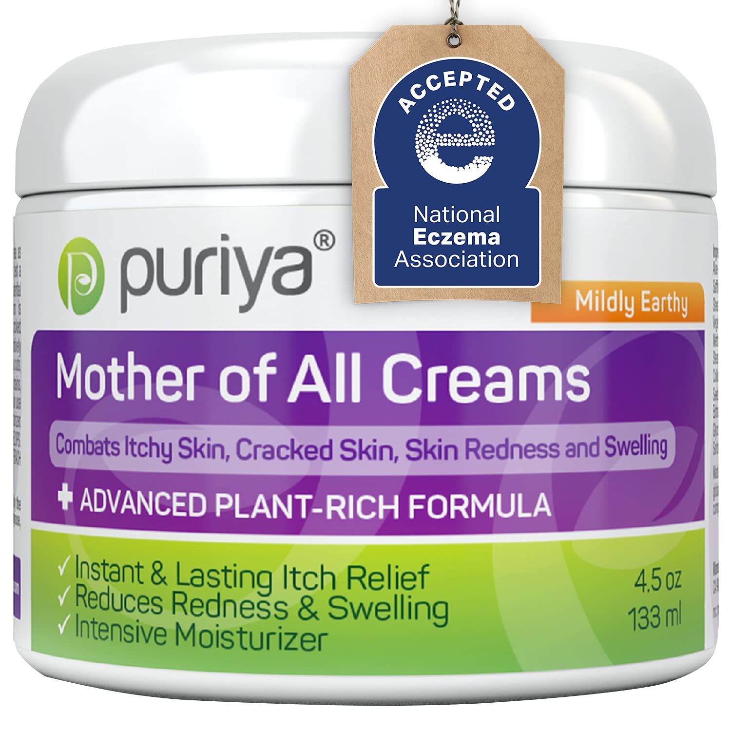 Buy Puriya National Eczema Association Accepted Cream, Dry Itchy Skin