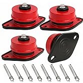 Heavy Duty Spring Vibration Isolators with Mounting Bolts | Floor Mount Anti Vibration Mounts for Air Conditioner Cooling Tower Water Pump Fan, Shock Damping Isolator Base