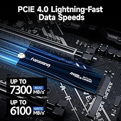 fanxiang 1TB NVMe SSD PCIe Gen 4 Gaming SSD for