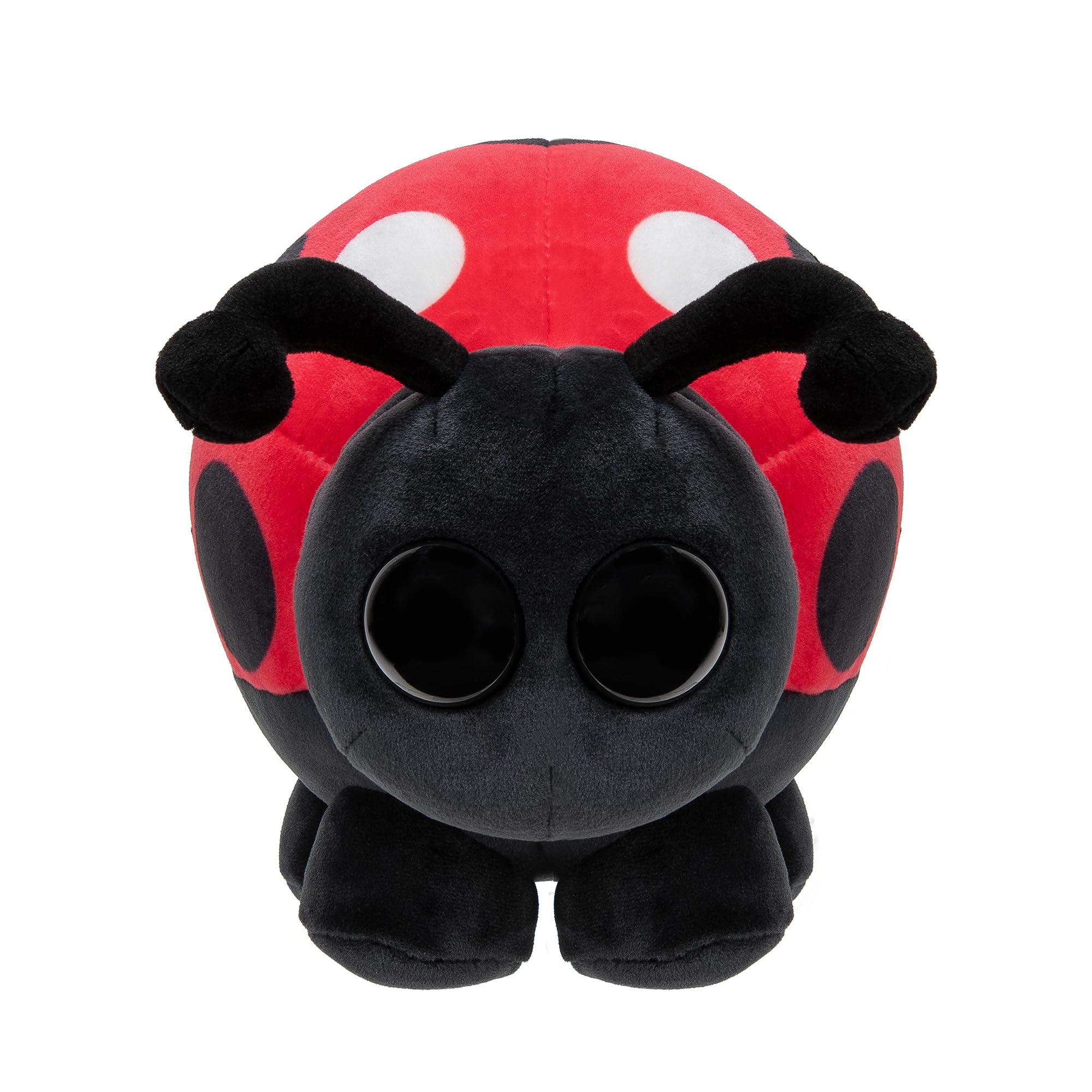 Adopt Me! Collector Plush - Ladybug - Series 3 - Fun Collectible Toys for Kids Featuring Your Favourite Pet, Ages 6+, Black