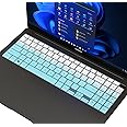 Keyboard Cover for 16" Samsung Galaxy Book4 Book3 Pro Ultra NP964XGK NP960XGK NP960XGL NP964XFG NP960XFG/Galaxy Book 3 4 360, Galaxy Book Pro NP950XDB/Galaxy Book Pro 360 NP950QDB Skin-Gradual Mint