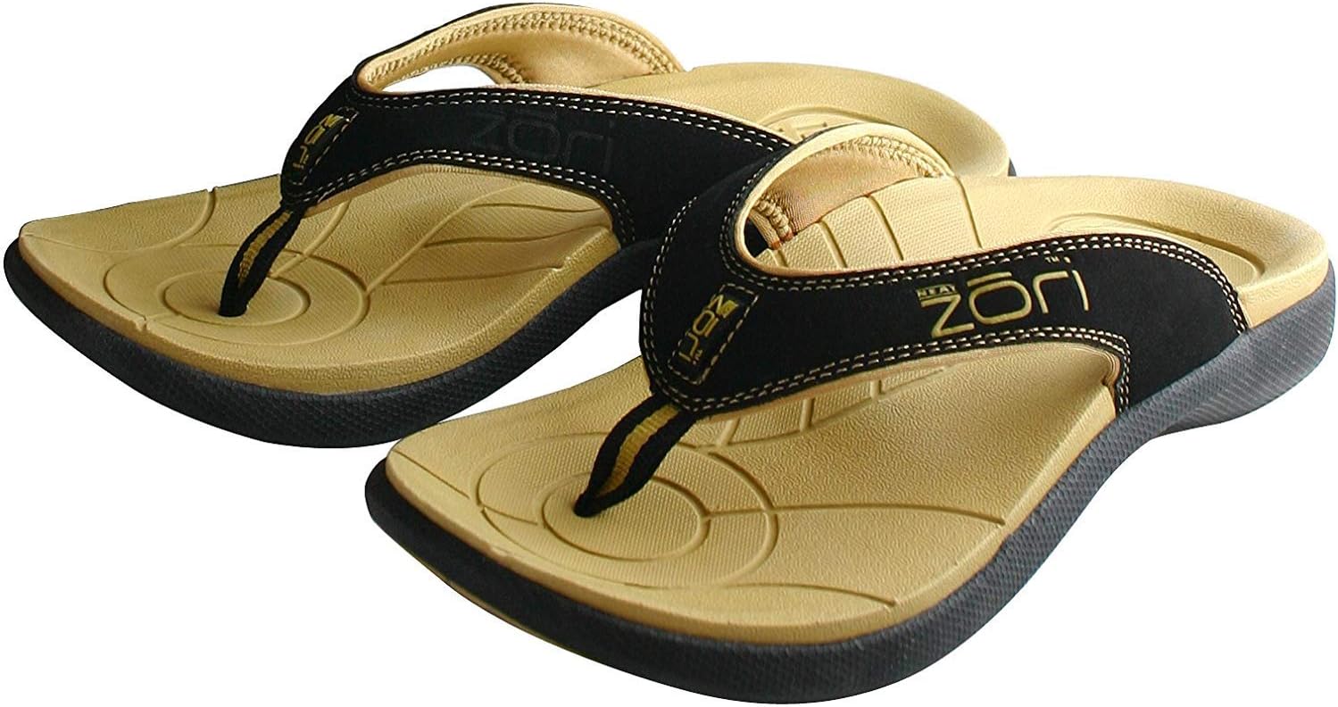 Neat Feat Men's Zori Sport Orthotic Slip-On Sandals Flip Flop