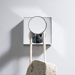 Kraus Ventus Bathroom Robe and Towel Hook, Chrome