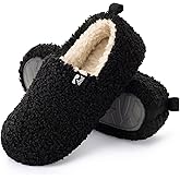 RockDove Women's Faux Shearling Closed Back Slipper with Memory Foam