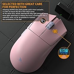 Darmoshark M3SPRO Wireless Gaming Mouse,Tri-Mode