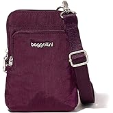 Baggallini womens Securtex Anti-theft Activity Crossbody Bag