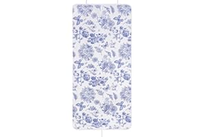 MinoCino Large Ironing Mat 31x59, Heat-Safe Foldable Ironing Pad with 3 Hanging Hooks, Cotton & Felt Travel-Ready Ironing Mat