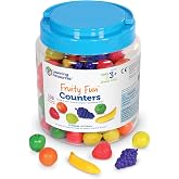 Learning Resources Fruity Fun Counters | Educational Counting and Sorting Toy, Set of 108