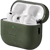 Belemay Handcrafted Crazy Horse Leather Case for AirPods Pro 3rd Gen (2025), Vintage Aesthetic, Two-Tone Effect, Unique Patina, Compatible with MagSafe, Compatible with Airpods Pro 3, Sunset Tan